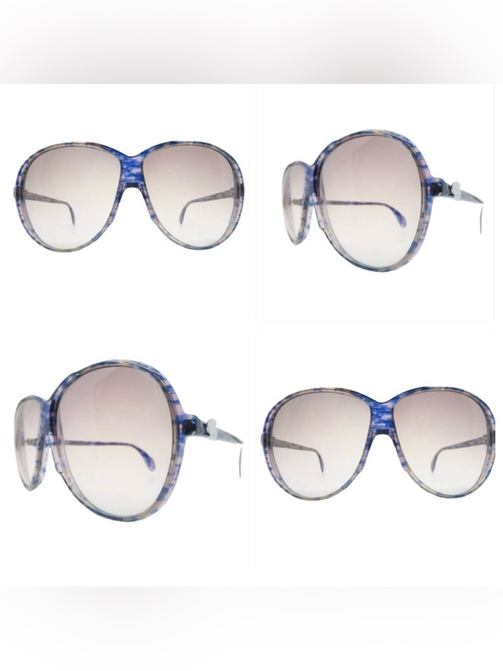 1970’s Silhouette Sunglasses, Mod 597, Oversized & Fab!, Made in Austria